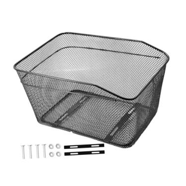 Imagem de YIJU Cesto traseiro para bicicleta, suporte para cães, versátil, fácil de instalar, organizador de objetos diversos.