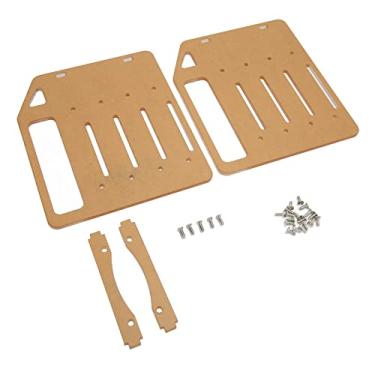 Imagem de Estink Suporte DIY para Disco Rígido, Rack Multinível Acrílico para HD Com Kit de Parafusos de Montagem e Furos Precisos, para Disco Rígido de 3.5 Polegadas e Ventoinhas de 8cm (4 camadas)