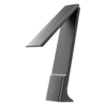 Imagem de WeiLaiKeQi Luminária de mesa LED dobrável, luz de leitura portátil, controle por toque, com intensidade regulável e carregamento USB, ideal para