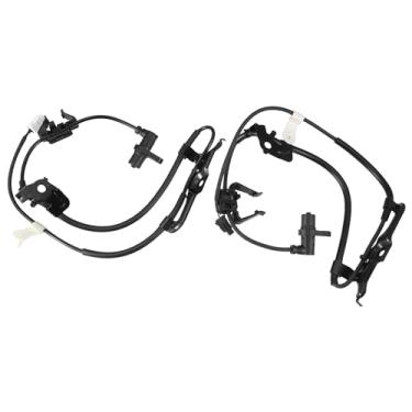 Imagem de Motoforti Sensor de velocidade da roda ABS dianteiro esquerdo direito, sensor ABS, para Toyota Camry 2002-2006, metal plástico, nº 8954233070/8954333070, preto, 1 par