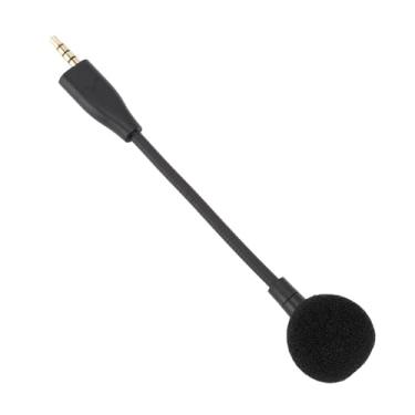 Imagem de Ymiko Fone de Ouvido para Jogos Com Plugue Banhado a Ouro de 3,5 Mm, Microfone Pescoço de Ganso Flexível de 15 Cm para Bate- por Voz Nítido, Compatível Com PC, Design Plug and Play para Laptop