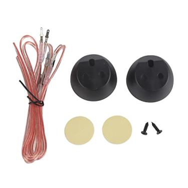 Imagem de Generic Tweeter Alto Alto 130w da Abóbada do Alto-falante do Carro Super Potência para Sistemas de áudio Carro Automático Som Claro, Preto