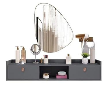 Imagem de Penteadeira Suspensa Camarim Maquiagem(0,90 Vegas Cinza)