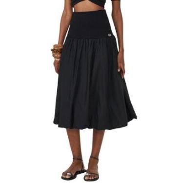 Imagem de Saia Colcci Preta Feminina-Feminino