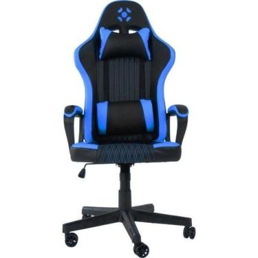 Imagem de Cadeira Gamer Fortrek Vickers Preta Azul
