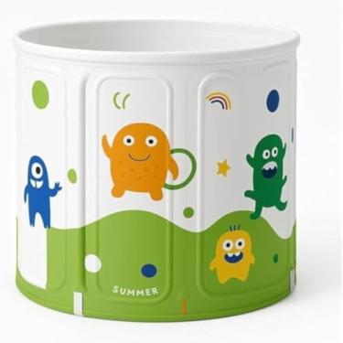 Imagem de Banheira infantil, dobra, armazena, chuveiro, facil, compacta, confortavel, portatil, sortida - Cores sortidas