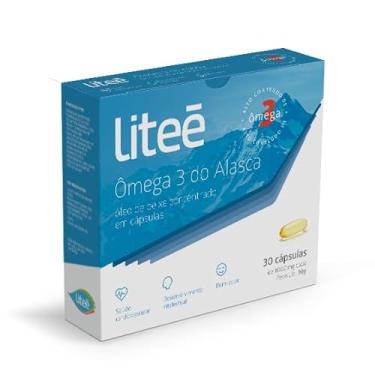 Imagem de Ômega 3 Alasca Litee 30 Cápsulas Gelatinosas - 1000mg, LITEÉ FARMA