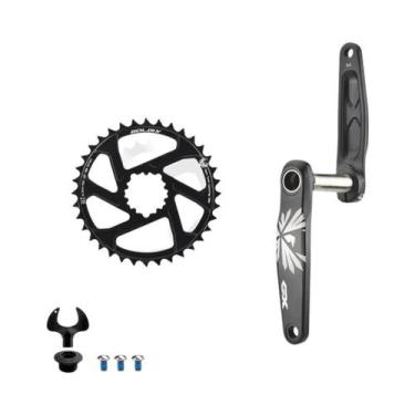 Imagem de Pedivela GOLDIX 170/175mm Com Coroa De Montagem Direta 30-38T Para Bic