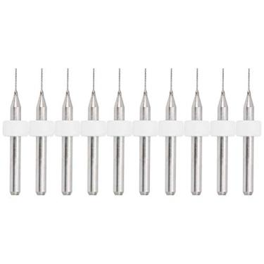Imagem de LiebeWH Bocados de Broca do Bocal da Agulha da Limpeza, Material 0.4mm do Carboneto de Tungstênio para Peças de Metal CNC PWB
