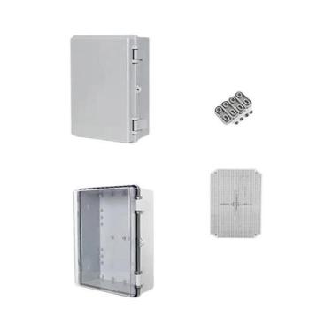 Imagem de Caixa De Junção À Prova d'Água IP66 Em Plástico ABS Com Fecho De Dobra