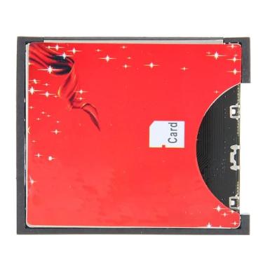 Imagem de Acouto Adaptador de Cartão Flash Compacto Adaptador de Cartão ABS Cartão de Memória para Leitor de Cartão Flash Compacto Leitor de Cartão de Memória de Alta Velocidade Computadores e Acessórios