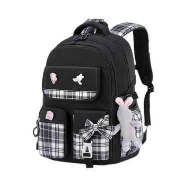 Imagem de Mochila Ergonômica Grande E Leve À Prova d'Água Para Alunos Do Ensino 