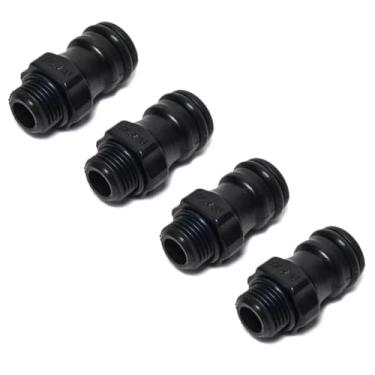 Imagem de LEFITPA Pacote com 4 peças de reposição 4201 700 7300 conector de mangueira para Stihl TS510 TS700 TS760 TS800 TS350 TS350 AVE TS360 TS400 TS410 TS420 TS460 Cutquik Saws