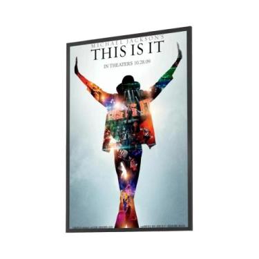 Imagem de Pôster Retrô De Michael Jackson Adesivo De Papel Kraft DIY Arte Estéti