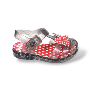 Imagem de Sandália fem. Infantil Aranha Minnie Mouse Led Light Luzinha - Giovana