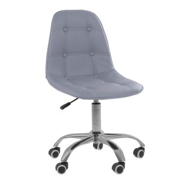 Imagem de Cadeira Office Eiffel Botonê Ajustável Oficial Cinza