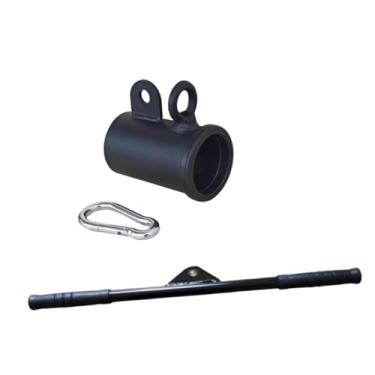 Imagem de UGPLM Acessório para remada com barra, manga para barra, barra LAT, acessórios de academia, equipamentos de treino, barra reta, acessório para máquinas de