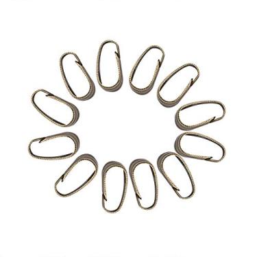 Imagem de Generic 300 Unidades de Liga Durável 3 Cores Descobertas de Joias de Pressão para Brinco Colar Pulseira Joias Fazendo Artesanato (Bronze Antigo)