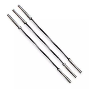 Imagem de Trio De Barras Olímpica Tipo Bucha 20 kg-Unissex