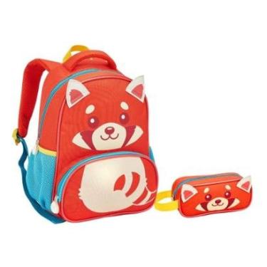 Imagem de Kit Mochila e Estojo Creche Infantil Zoop-Feminino