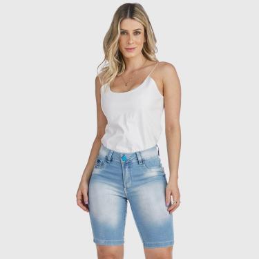 Imagem de Bermuda HNO Jeans Ciclista Feminina-Feminino