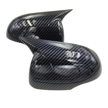 Imagem de Capa Para Espelho Retrovisor Lateral De Carro, Fibra De Carbono, Compatível Com Hyundai I20 2008-2014