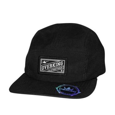 Imagem de Boné Overking Five Panel Strapback Mesh Preto-Masculino