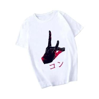 Imagem de Camiseta Unissex De Anime Japonês Denji Chainsaw, Camiseta Gráfica Eng