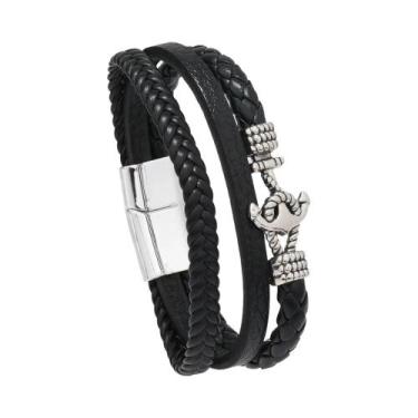 Imagem de Pulseiras de joias de rock hip-hop pulseiras moda guitarra pulseira de
