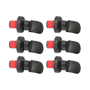 Imagem de Tampa De Vedação Para Garrafa De Vinho Com Pressão Manual Em Borracha,