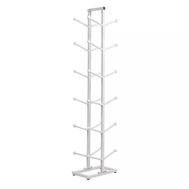 Imagem de ZDJZMGZ Suporte de basquete, rack de armazenamento de bolas de garagem 2-6 camadas, rack de armazenamento de equipamentos esportivos, rack de armazenamento, adequado para garagem, quadra de basquete