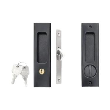 Imagem de Fechadura De Porta Deslizante De Madeira Invisível Com Chave Para Cozi