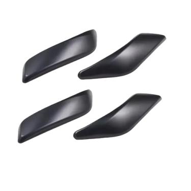 Imagem de Compatível com BMW Série 1 2 F20 F21 F22 F23 2014-2018 2/4 Pçs/set Painel de maçaneta da porta interna do carro Puxar capa guarnição Preto fosco Ajuste direito esquerdo(4Pcs-Black)