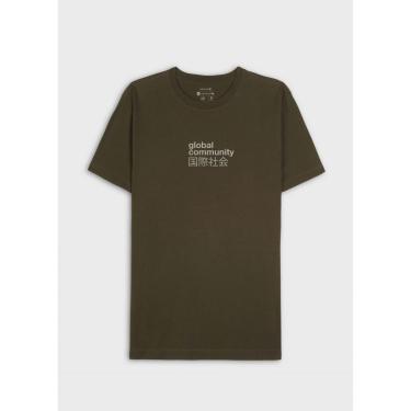 Imagem de T-shirt vintage global community OSKLEN-Masculino