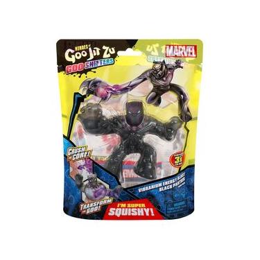 Imagem de Goo Jit Zu - Boneco Elástico De 12Cm Do Pantera Negra