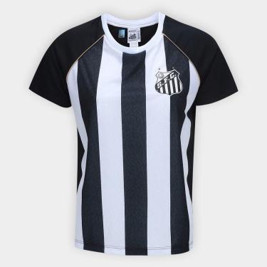 Imagem de Camisa Santos Mosaico Feminina-Feminino