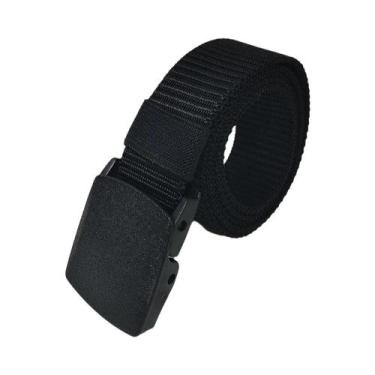 Imagem de Cinto Casual Masculino De Lona Para Atividades Ao Ar Livre 120cm Ajust