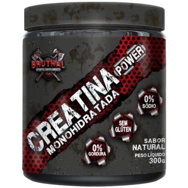 Imagem de Creatina Monohidratada Power 300g Bruthal Sports Sem Sabor