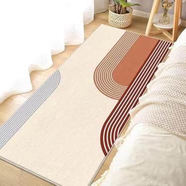 Imagem de Passadeira Tapete Sintético Veludo Cristal Antiderrapante 50x150cm para Cozinha e Corredor(C)