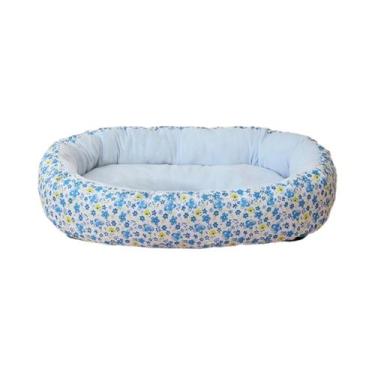 Imagem de Cama Floral Macia Para Cães, Ideal Para Bulldog Francês E Chihuahua, A