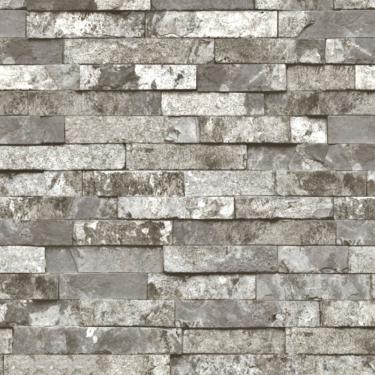 Imagem de Papel de Parede Essencial Tijolo Cinza ESS1056