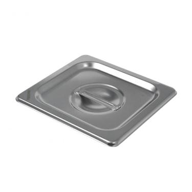 Imagem de Kit 15 Tampas Cuba Gastronomica 1/6 Sem Recorte Brasinox