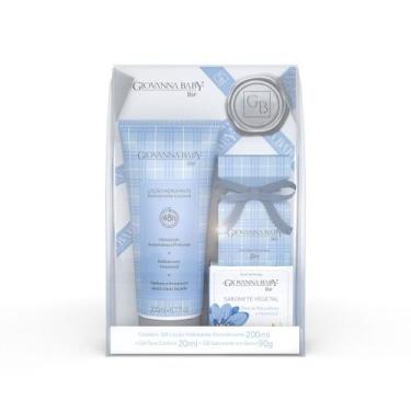 Imagem de Kit Giovanna Baby Blue - Loção Hidratante 200ml , Sabonete 90G e Deo C