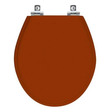 Imagem de Assento Sanitário Soft Close Ravena Caramelo Para Vaso Deca