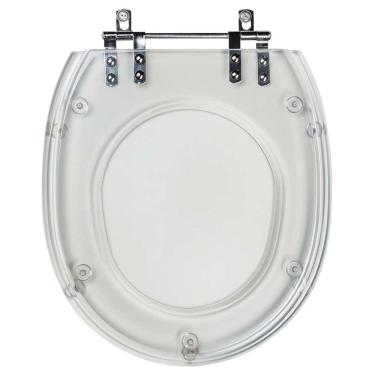 Imagem de Tampa De Vaso Acrilico Transparente Spot Para Bacia Deca 6lpf