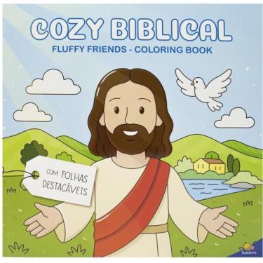 Imagem de Livro - Fluffy Friends - Coloring Book: Cozy Biblical