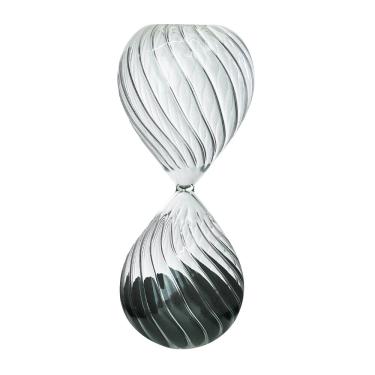 Imagem de Ampulheta de Vidro Em Relevo 30 Minutos 20cm