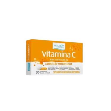 Imagem de Suplemento Vitamina C Ácido Ascórbico 500mg - Equaliv