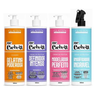 Imagem de Glatten Me Cacheia Gelatina e Definidor e Modelador e Umidificador