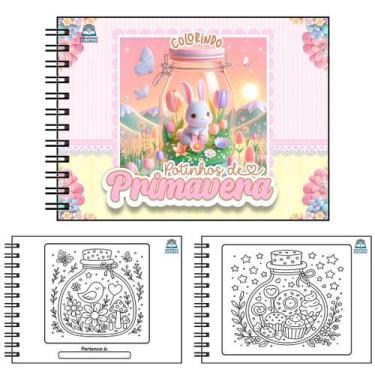 Imagem de Livro de Colorir Infantil CARROS E CAMINHOES 50 Folhas Capa Dura - Ono